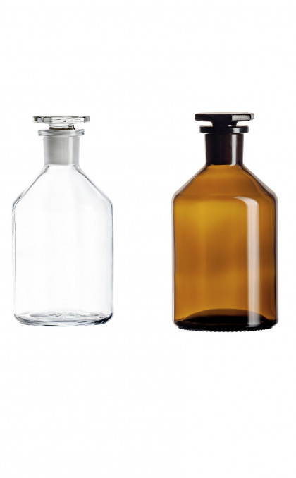 Narrow neck Steilbrust reagent bottle