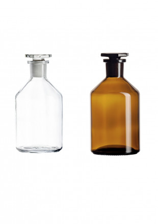 Narrow neck Steilbrust reagent bottle